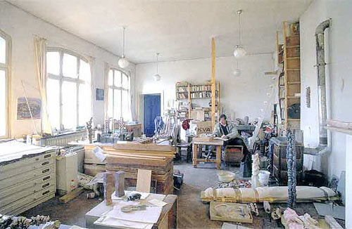Blick ins Atelier